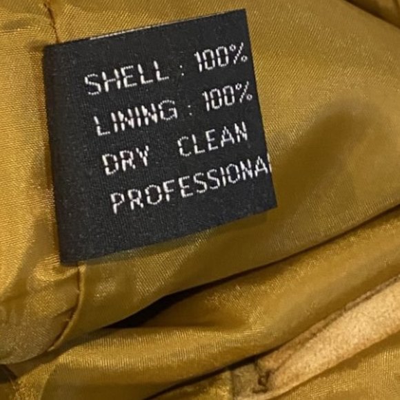 VINTAGE HEART MOON STAR -- Leather Jeans, Chamois Colored, Soft Suede-Feel - Picture 11 of 13